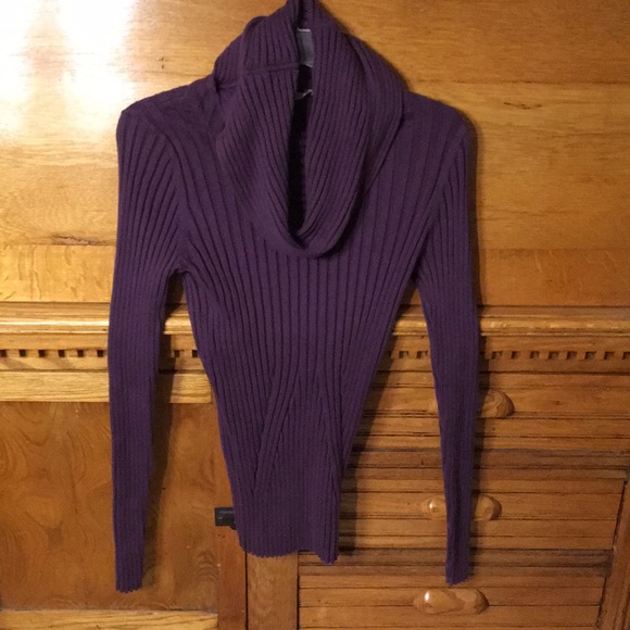 Athleta Tops - Athleta Ribbed Cowl Neck Knit Top